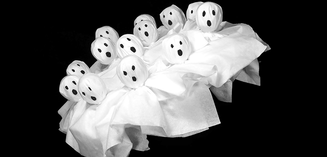 Image Web Ghost Sculpture