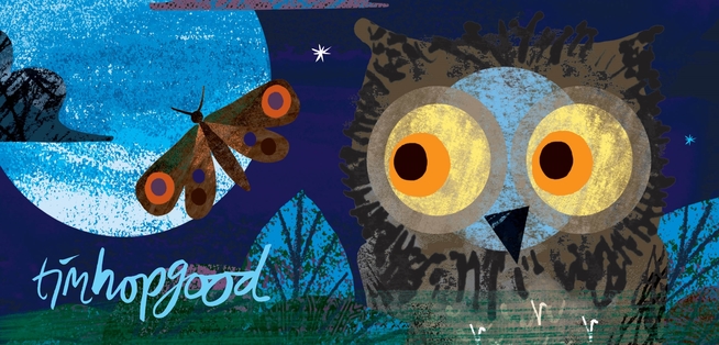 Wow! It's night-time
