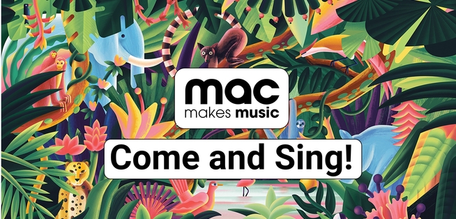 Come And Sing Jungle Banner