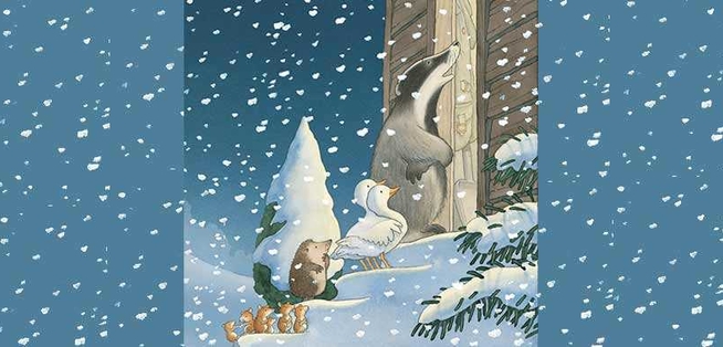 One Snowy Night For Website With Snowy Background