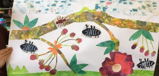 Sarah Moss Family Art Techniques