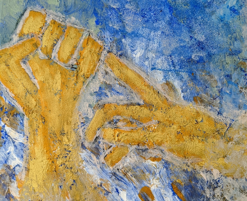 Artwork created in ARTconnects for Refugees Workshop