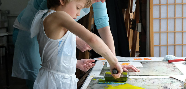 Family Print Making
