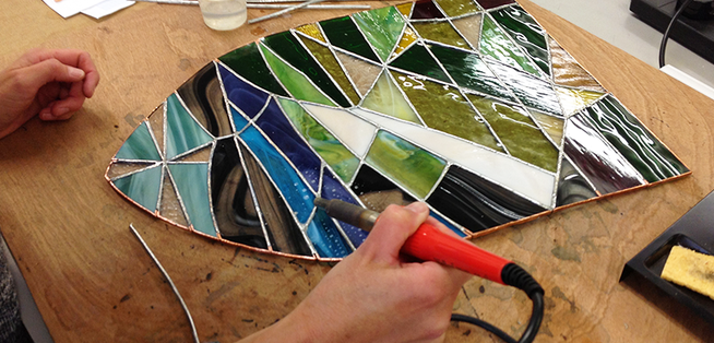 Stained Glass Banner 1
